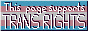 Button: This page supports TRANS RIGHTS